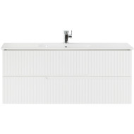 Тумба под раковину Cezares Duet 120 DUET-1200-2C-SO-BO подвесная Bianco Opaco Тумба под раковину Cezares Duet 120 DUET-1200-2C-SO-BO подвесная Bianco Opaco