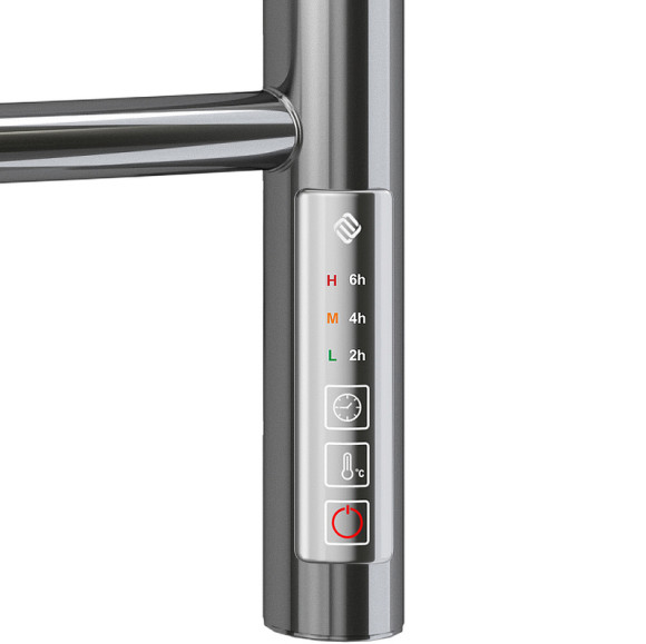 Электрический полотенцесушитель Terminus Классик П6 500х650 4670078531322 Хром