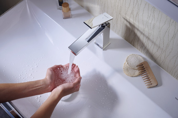 Смеситель для раковины Hansgrohe Tecturis E 73010000 Хром