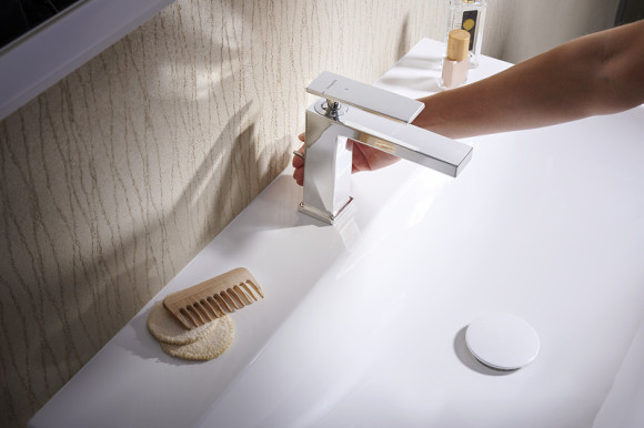 Смеситель для раковины Hansgrohe Tecturis E 73010000 Хром