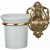 Стакан для зубных щеток Art&Max Impero AM-1230-Do-Ant Античное золото