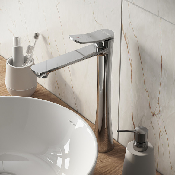 Смеситель для раковины Grossman Advans 520.K35.09.100 Хром Смеситель для раковины Grossman Advans 520.K35.09.100 Хром