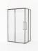 Душевой уголок Cezares Relax-304 120x90 RELAX-304-AH-2-120/90-C-GM профиль Оружейная сталь стекло прозрачное Душевой уголок Cezares Relax-304 120x90 RELAX-304-AH-2-120/90-C-GM профиль Оружейная сталь стекло прозрачное
