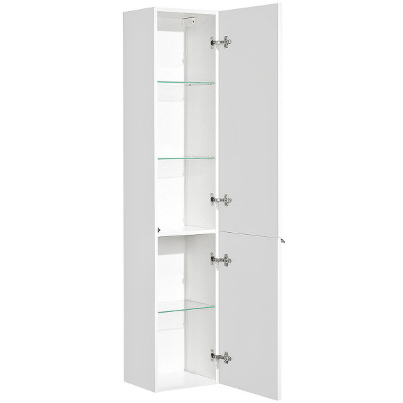 Шкаф пенал Aquaton Беверли 34 R 1A235403BV01R подвесной Белый глянец