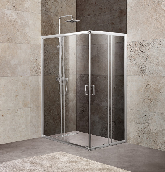 Душевой уголок BelBagno Unique 115х90 UNIQUE-AH-2-100/115-75/90-C-Cr профиль Хром стекло прозрачное Душевой уголок BelBagno Unique 115х90 UNIQUE-AH-2-100/115-75/90-C-Cr профиль Хром стекло прозрачное