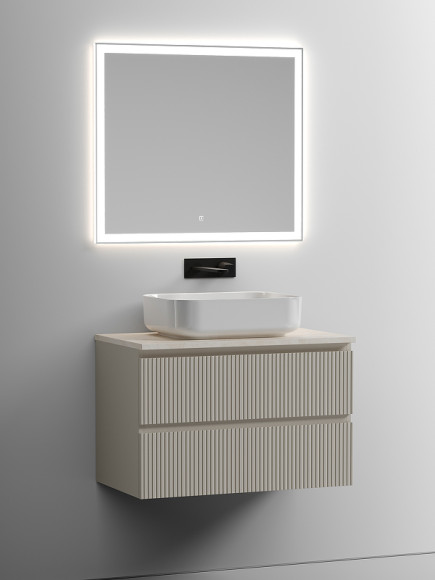 Тумба под раковину Sancos Snob T 80 SNT80CE подвесная Beige Soft