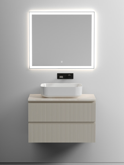 Тумба под раковину Sancos Snob T 80 SNT80CE подвесная Beige Soft