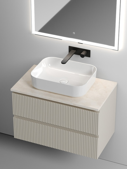 Тумба под раковину Sancos Snob T 80 SNT80CE подвесная Beige Soft