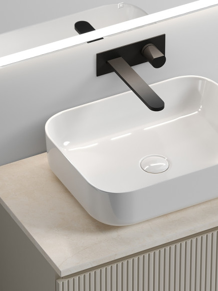 Тумба под раковину Sancos Snob T 80 SNT80CE подвесная Beige Soft