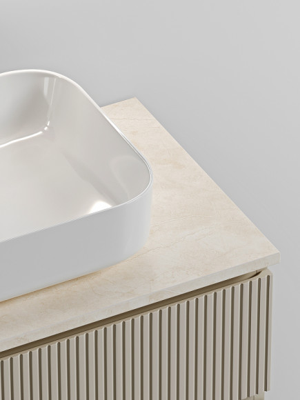 Тумба под раковину Sancos Snob T 80 SNT80CE подвесная Beige Soft