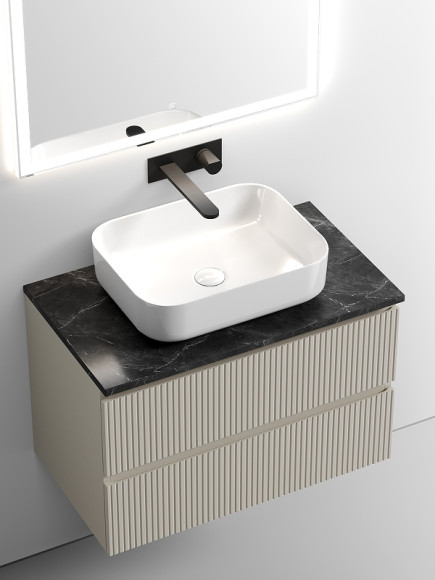 Тумба под раковину Sancos Snob T 80 SNT80CE подвесная Beige Soft