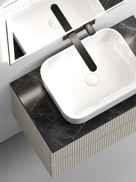 Тумба под раковину Sancos Snob T 80 SNT80CE подвесная Beige Soft