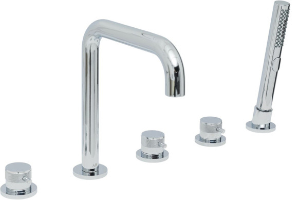 Смеситель на борт ванны Allen Brau Priority 5.31007-00 Хром