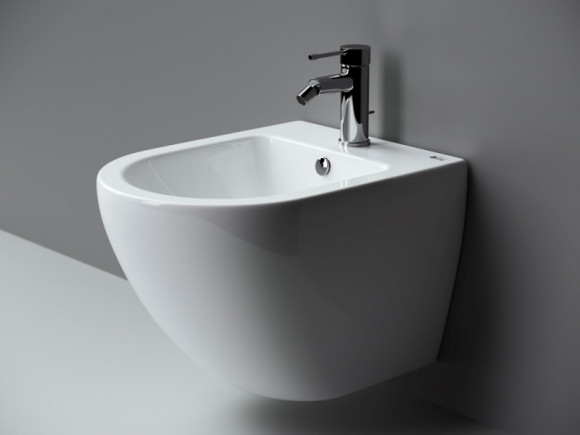 Биде Ceramicanova Metropol CN4003 подвесное Белое