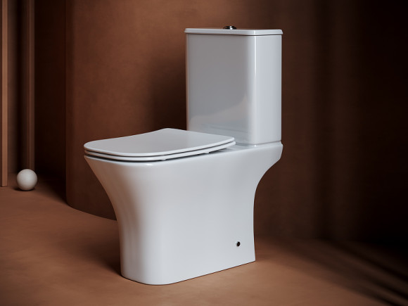 Унитаз компакт Ceramicanova Alfa CN9002 с бачком и сиденьем Микролифт Унитаз компакт Ceramicanova Alfa CN9002 с бачком и сиденьем Микролифт