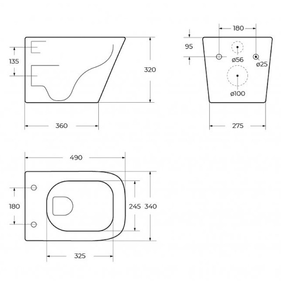 Унитаз BelBagno Ardente-Tor BB520CH-TOR/BB2322SC подвесной с сиденьем Микролифт Унитаз BelBagno Ardente-Tor BB520CH-TOR/BB2322SC подвесной с сиденьем Микролифт
