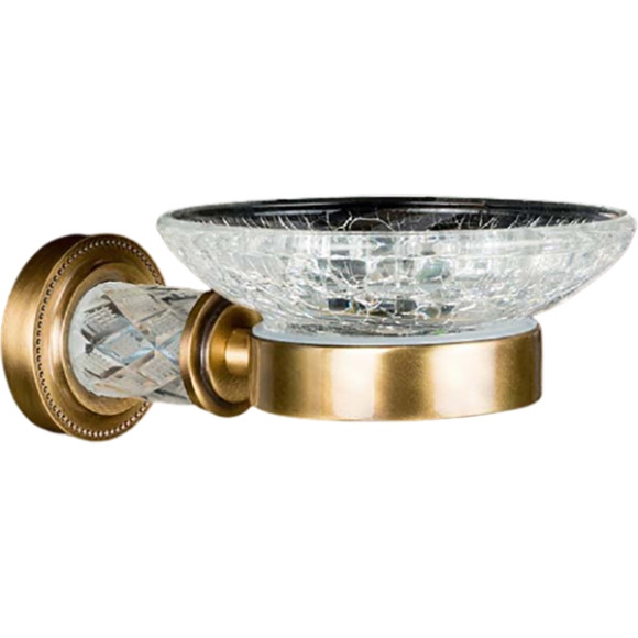 Мыльница Boheme Murano Cristal 10903-CRST-BR Бронза