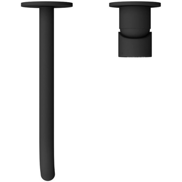 Смеситель для раковины Cezares Leaf LEAF-BLI2-L-NOP Черный матовый