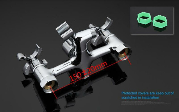 Смеситель для ванны Gappo G2243 универсальный Хром