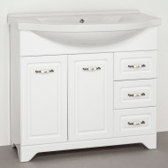 Тумба под раковину Style Line Олеандр-2 100 Люкс Белый Тумба под раковину Style Line Олеандр-2 100 Люкс Белый