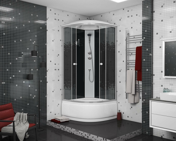 Душевая кабина Niagara Eco 100х100 NG-7509-14 без гидромассажа Душевая кабина Niagara Eco 100х100 NG-7509-14 без гидромассажа