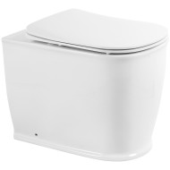 Унитаз BelBagno Prado BB10150CB/BB10150SC приставной с сиденьем Микролифт Унитаз BelBagno Prado BB10150CB/BB10150SC приставной с сиденьем Микролифт