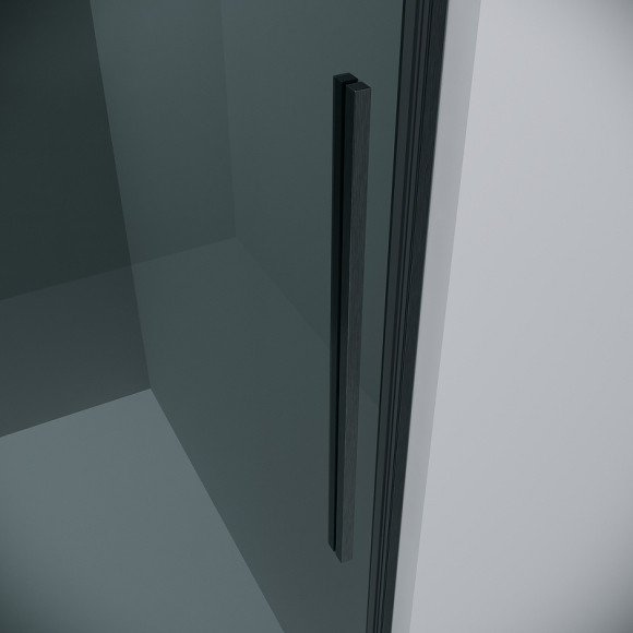 Душевая дверь Grossman Galaxy 100 100.K33.01.100.42.10 профиль Графит сатин стекло тонированное Душевая дверь Grossman Galaxy 100 100.K33.01.100.42.10 профиль Графит сатин стекло тонированное