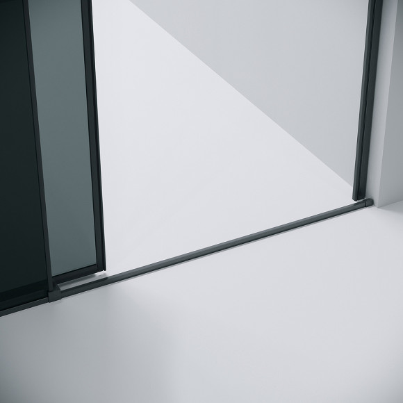 Душевая дверь Grossman Galaxy 100 100.K33.01.100.42.10 профиль Графит сатин стекло тонированное Душевая дверь Grossman Galaxy 100 100.K33.01.100.42.10 профиль Графит сатин стекло тонированное