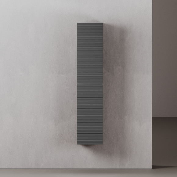 Шкаф пенал Sancos Folk 35 PFL35GS подвесной Grey soft