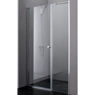 Душевая дверь Cezares Elena 160 ELENA-W-B-11-80+90-C-Cr профиль Хром стекло прозрачное