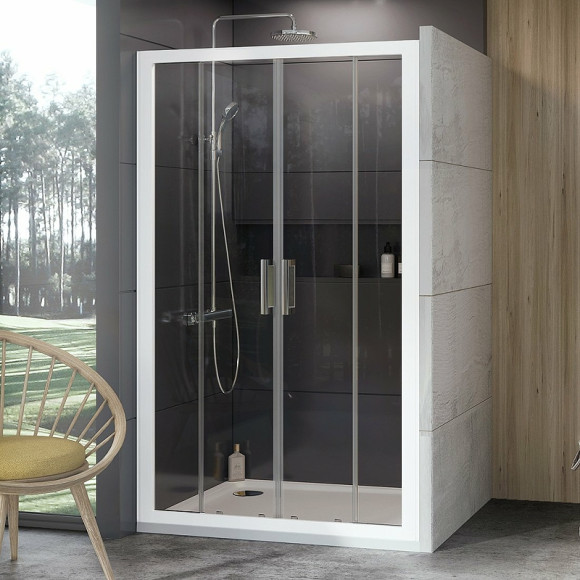 Душевая дверь Ravak 10° 10DP4 190 0ZKL0100Z1 профиль Белый стекло Transparent Душевая дверь Ravak 10° 10DP4 190 0ZKL0100Z1 профиль Белый стекло Transparent