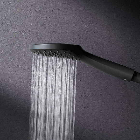 Душевая система AM.PM Sunny F0785C922 Черная матовая Душевая система AM.PM Sunny F0785C922 Черная матовая