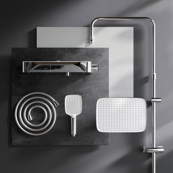 Душевая система AM.PM Func F078F200 с термостатом Хром