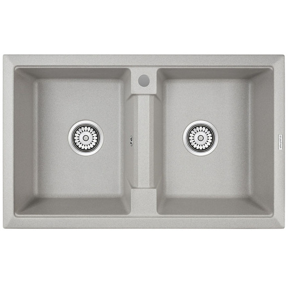 Кухонная мойка Paulmark Tandem 80/2 PM238150-GR Серая