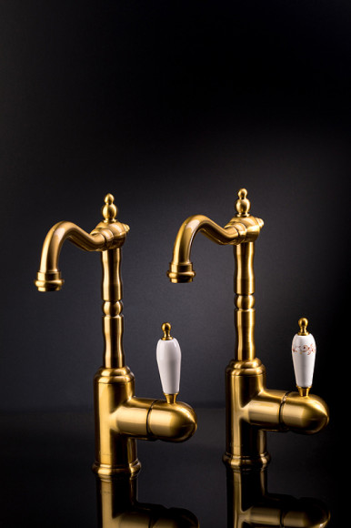 Смеситель для раковины Boheme Medici Ripresa 302 Бронза Смеситель для раковины Boheme Medici Ripresa 302 Бронза