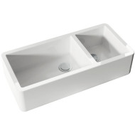 Кухонная мойка Kerasan Hannah Oxfordshire 100 543101 Белая Кухонная мойка Kerasan Hannah Oxfordshire 100 543101 Белая