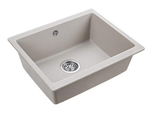 Кухонная мойка Paulmark Gera 60 PM205546-GR Серая Кухонная мойка Paulmark Gera 60 PM205546-GR Серая