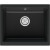 Кухонная мойка Point Сидли 55 PN3007B Черная