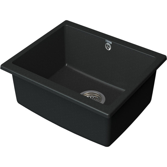 Кухонная мойка Point Сидли 55 PN3007B Черная Кухонная мойка Point Сидли 55 PN3007B Черная