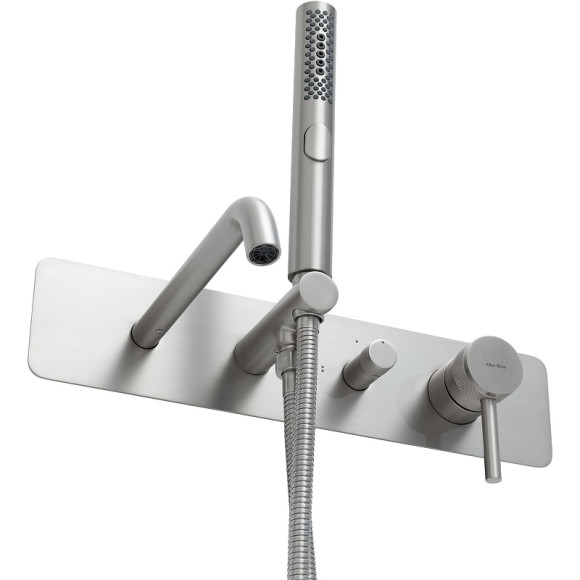 Смеситель для ванны Allen Brau Priority 5.31A06-BN Никель брашированный Смеситель для ванны Allen Brau Priority 5.31A06-BN Никель брашированный