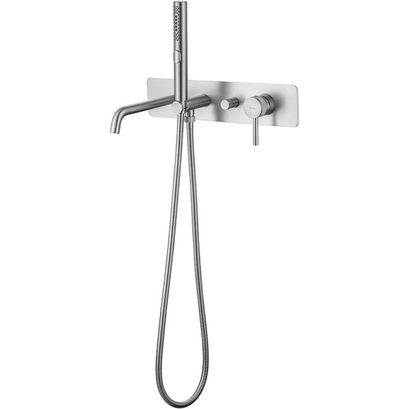 Смеситель для ванны Allen Brau Priority 5.31A06-BN Никель брашированный Смеситель для ванны Allen Brau Priority 5.31A06-BN Никель брашированный