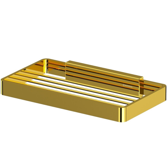 Мыльница Whitecross Cubo gold CU2424GL Золото
