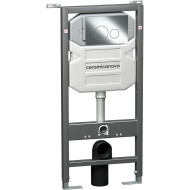 Инсталляция Ceramicanova Envision CN1001CH для унитаза с клавишей смыва Хром Инсталляция Ceramicanova Envision CN1001CH для унитаза с клавишей смыва Хром