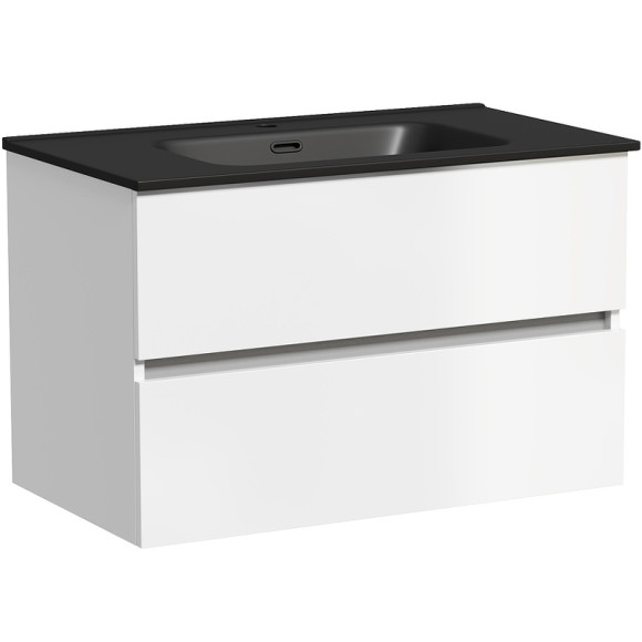 Тумба под раковину Sancos Urban 80 UR80W подвесная Белый глянец