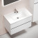 Тумба под раковину Sancos Urban 80 UR80W подвесная Белый глянец