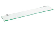 Полка стеклянная Bemeta Alfa 102402242 Хром Полка стеклянная Bemeta Alfa 102402242 Хром