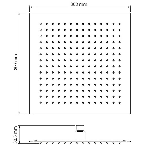 Душевая система WasserKRAFT Sauer A7148.183.261.280.197.281 Thermo с термостатом Золото