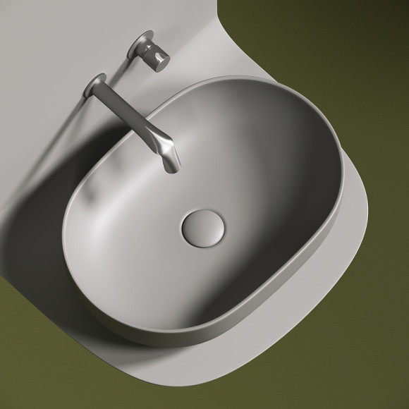 Раковина-чаша Ceramicanova Element 60 CN6047MH Антрацит матовый Раковина-чаша Ceramicanova Element 60 CN6047MH Антрацит матовый