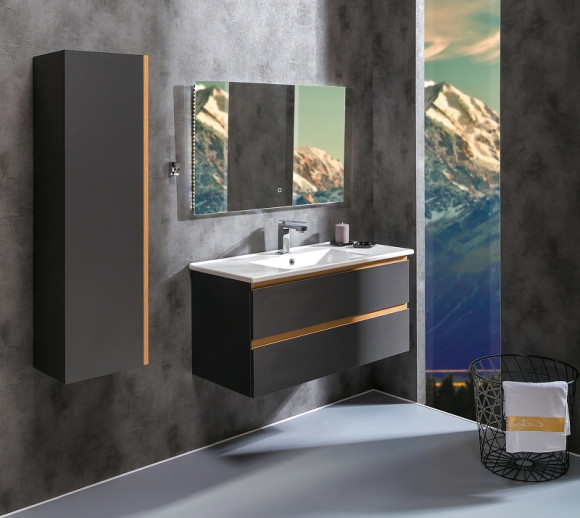 Шкаф пенал Boheme Armadi Art Capolda 35 849-120-A подвесной Антрацит Шкаф пенал Boheme Armadi Art Capolda 35 849-120-A подвесной Антрацит