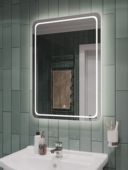 Зеркало Orange Nature 50 ON-50ZE с подсветкой с сенсорным выключателем